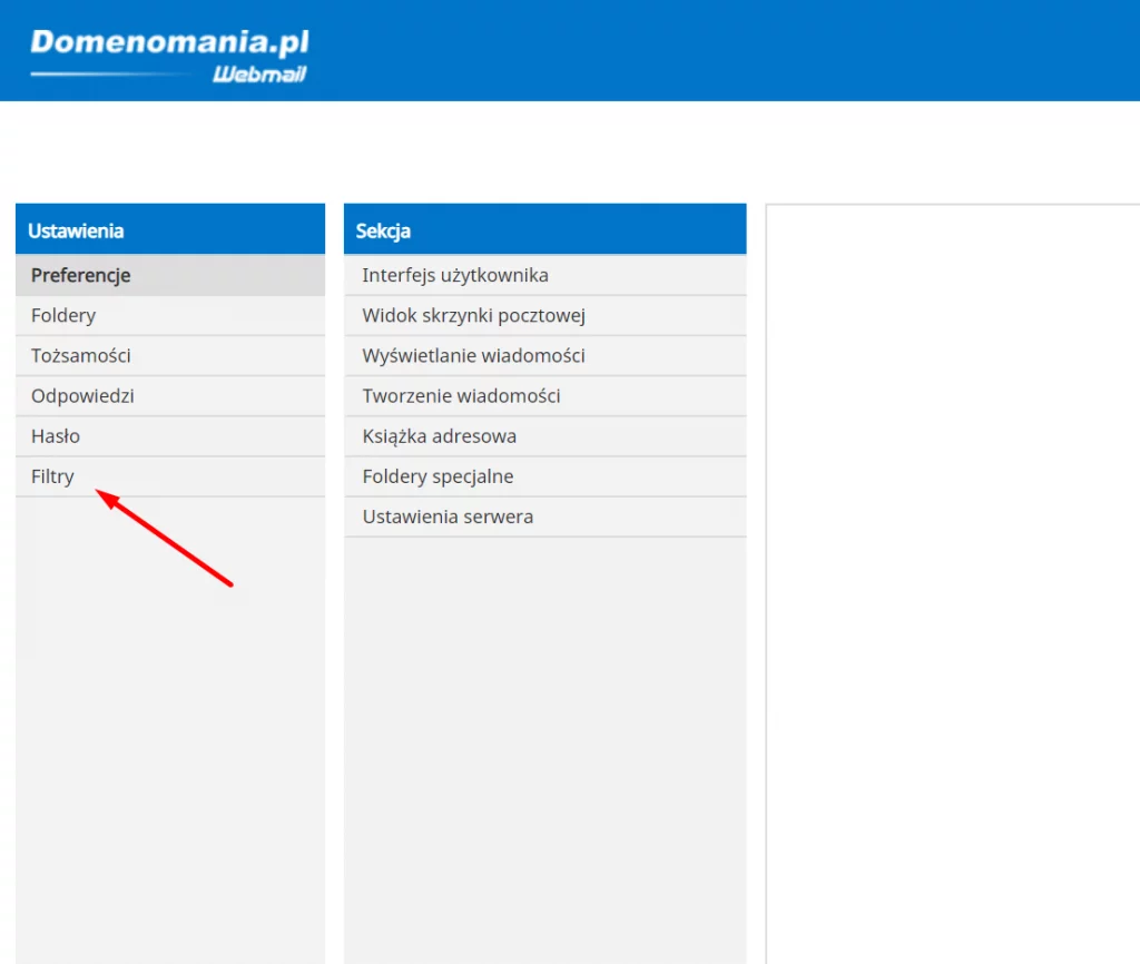 Konfiguracjaautorespondera w aplikacji Webmail