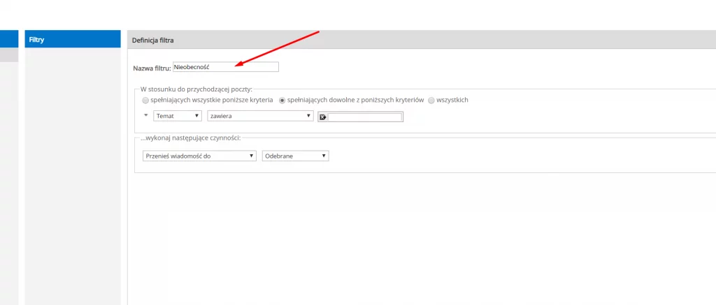 Jak skonfigurować automatyczne odpowiedzi w aplikacji Webmail?