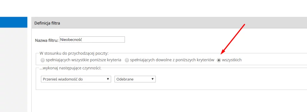 Ustawienia autorespondera dla skrzynki e-mail w Domenomania.pl