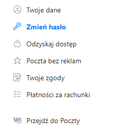 Zmiana hasła do poczty wp.pl