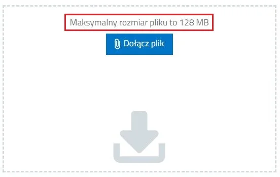 Jak sprawdzić dopuszczalny rozmiar załącznika w Webmail?