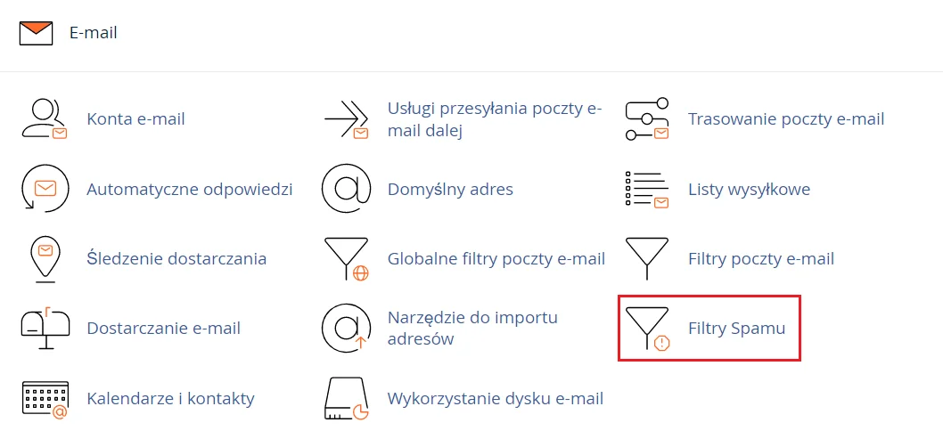 W jaki sposób dodać adres e-mail do białej listy?