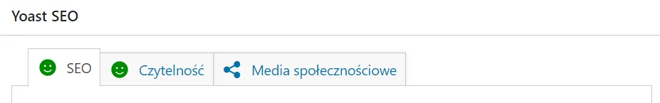 Poprawna treść na stronie