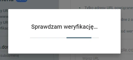Google wstępnie sprawdzi weryfikację domeny Wstępna weryfikacja domeny w Google Search Console